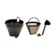 thumbnail image 1 of Cesta de filtro y filtro permanente en tono dorado para Cuisinart SS-20, 1 of 2
