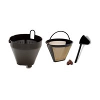 Cesta De Filtro Y Filtro Permanente En Tono Dorado Para Cuisinart Ss-20