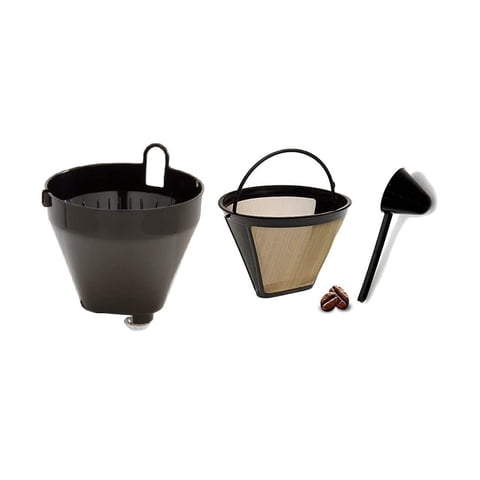 Cesta De Filtro Y Filtro Permanente En Tono Dorado Para Cuisinart Ss-20