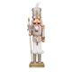 thumbnail image 1 of Decoraciones de Cascanueces Soldado de Madera ArlinaL para Navidad, Figura de Cascanueces de 15 Pulgadas para Estantes y Mesas (Dorado), 1 of 6