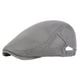 thumbnail image 1 of Boina de malla para hombre y mujer, boina de primavera y verano, transpirable, gorra delantera, gorra de malla de alambre para hombre, 1 of 5