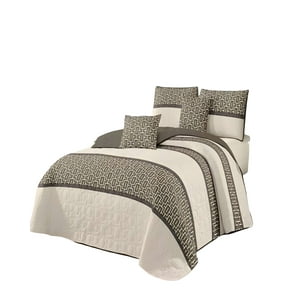 Genérico - Cubrecama Verano Quilt Delgado King 250 X 270 Cm