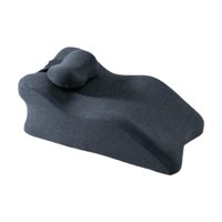 Magideal - Cojín De Apoyo Para Piernas, Cómodo Cojín De Cuña Para Cama Portátil, Almohada De Elevación De Piernas, Almohada De Espuma Viscoelástica, Cojín Para Negro