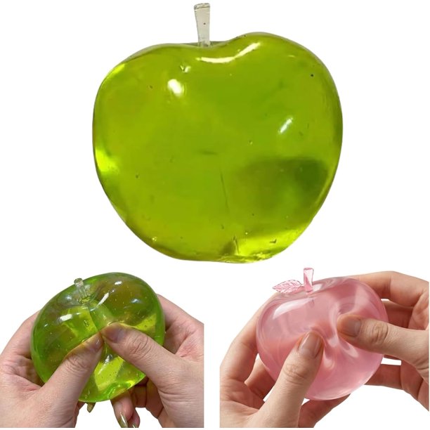 Juguete squishy plátano novedad bola antiestrés adulto plátano alivio sensorial blando lento elástico fidget