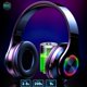 thumbnail image 2 of Auriculares MGHOAQFRS Inalámbricos Bluetooth Plegables con LED, 2 of 9