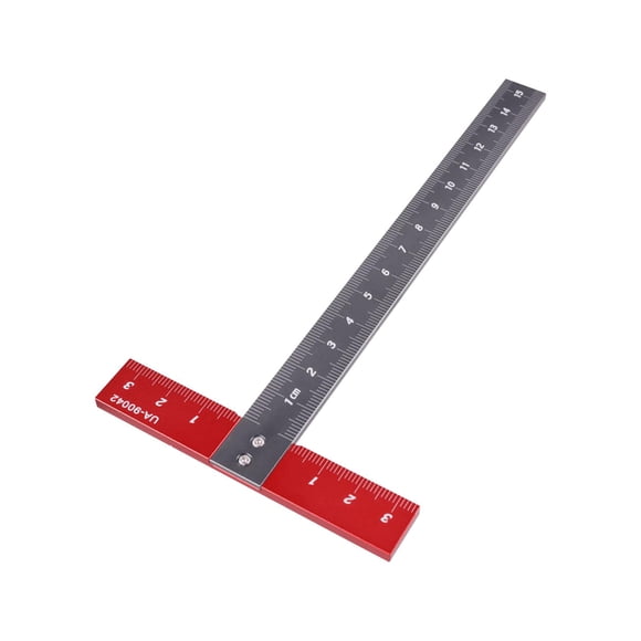 Regla Cuadrada T Ángulo Preciso De Aleación De Aluminio Para Enmarcar Arte DIY 170 Mm X 85 Mm