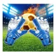 thumbnail image 3 of Guante De Arquero Fútbol Antideslizantes Niños Y Adultos Azul, 10, 3 of 3