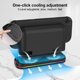 thumbnail image 4 of Estación de carga con ventilador de refrigeración y luz RGB para Nintendo Switch, 2 slots para controladores, ventilador dual, 6 slots para tarjetas de juego, 4 of 7
