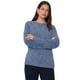 thumbnail image 1 of Sweater Mujer Chenille Trenzado Petróleo Corona, 1 of 5