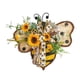 thumbnail image 3 of Guirnalda De Abeja De Girasol, Guirnalda De Primavera Hecha A Mano, Para Colgar En La Puerta De La Chimenea, 3 of 5