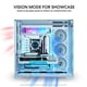 thumbnail image 5 of Carcasa compacta Lian Li O11Vision de vidrio templado de acero blanco ATX, 5 of 7