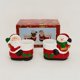 thumbnail image 2 of pack 4 Adorno Navideño Porta Velas de Cerámica Diseño Bota, 2 of 3