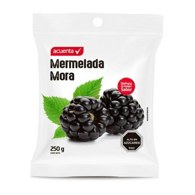 Mermelada De Mora Bolsa 250 G Acuenta