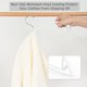 thumbnail image 5 of Suit Hanger Nature Smile, antideslizante, paquete de 20 unidades, metal con revestimiento de PVC, 5 of 9
