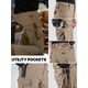 thumbnail image 5 of Pantalones Tácticos Cargo Resistentes al Agua FREE SOLDIER Marrón 36W x 32L, 5 of 7