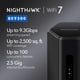 thumbnail image 2 of Router NETGEAR Nighthawk WiFi 7 BE9300 9,3 Gbps para 100 dispositivos, 2 of 8