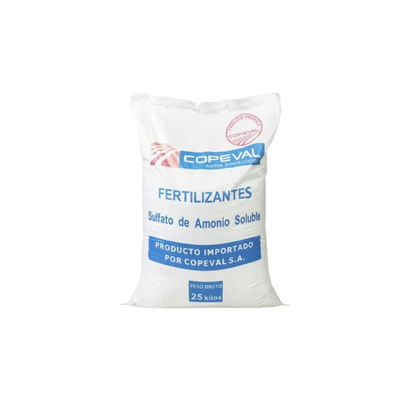 Fertilizante Copeval Sulfato de amonio soluble 25 kg