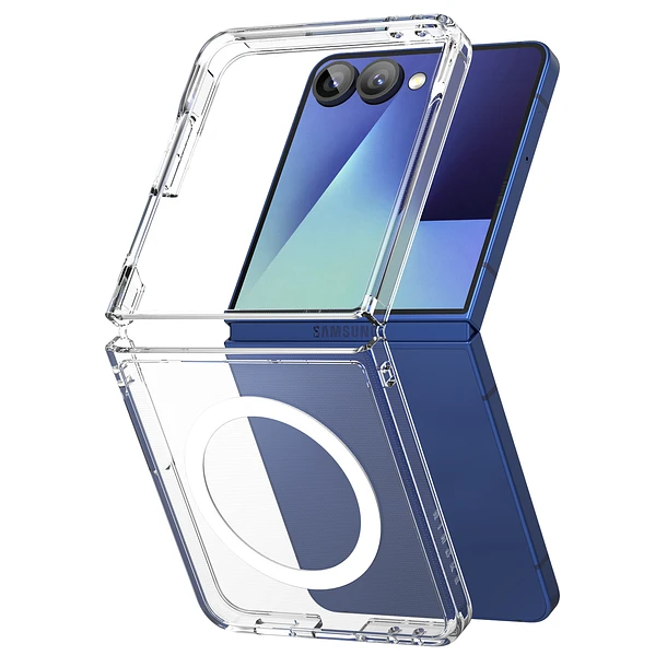 Carcasa Ringke Para Galaxy Z Flip 7 Fusion Magnetic Transparente