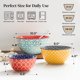 thumbnail image 2 of DOWAN Mixing Bowls, Ceramic Mixing Bowls for Kitchen, Colorful, 2 of 3