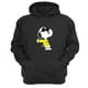 thumbnail image 1 of Polerón Canguro Snoopy Freddy Gris Oscuro Talla M Unisex, 1 of 2