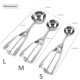 thumbnail image 2 of Juego de cucharas para helado OTEHETOT de acero inoxidable, 3 unidades, 2 of 8