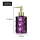 thumbnail image 2 of Dispensador de jabón de vidrio con bomba de plástico, dispensador de jabón líquido de manos de 350 ml, bomba inoxidable para cocina y baño, 2 of 6