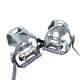thumbnail image 4 of Pedales de bicicleta estática de 2 piezas, accesorios de reparación, versátiles, antideslizantes con correas, para gimnasio, ciclismo en interiores y Husillo M14, 4 of 5