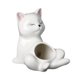 thumbnail image 1 of Maceta De Cerámica Con Forma De Gato, Artesanía Creativa, Para Patio, Oficina, 1 of 5