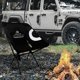 thumbnail image 2 of Silla plegable Hailanbao negra de 136 kg para mochilero, 2 of 7