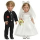 thumbnail image 1 of Set de ropa para muñecas de boda de primera comunión para muñeca de 18 pulgadas, 1 of 3