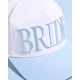 thumbnail image 5 of Trucker Hat xo, Fetti White + Blue Bride, accesorio de despedida de soltera, 5 of 7