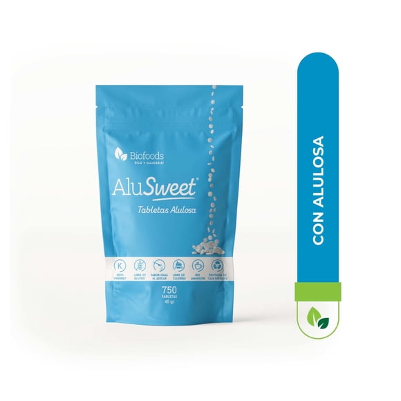 Endulzante Tableta Alulosa Doypack, 45 g