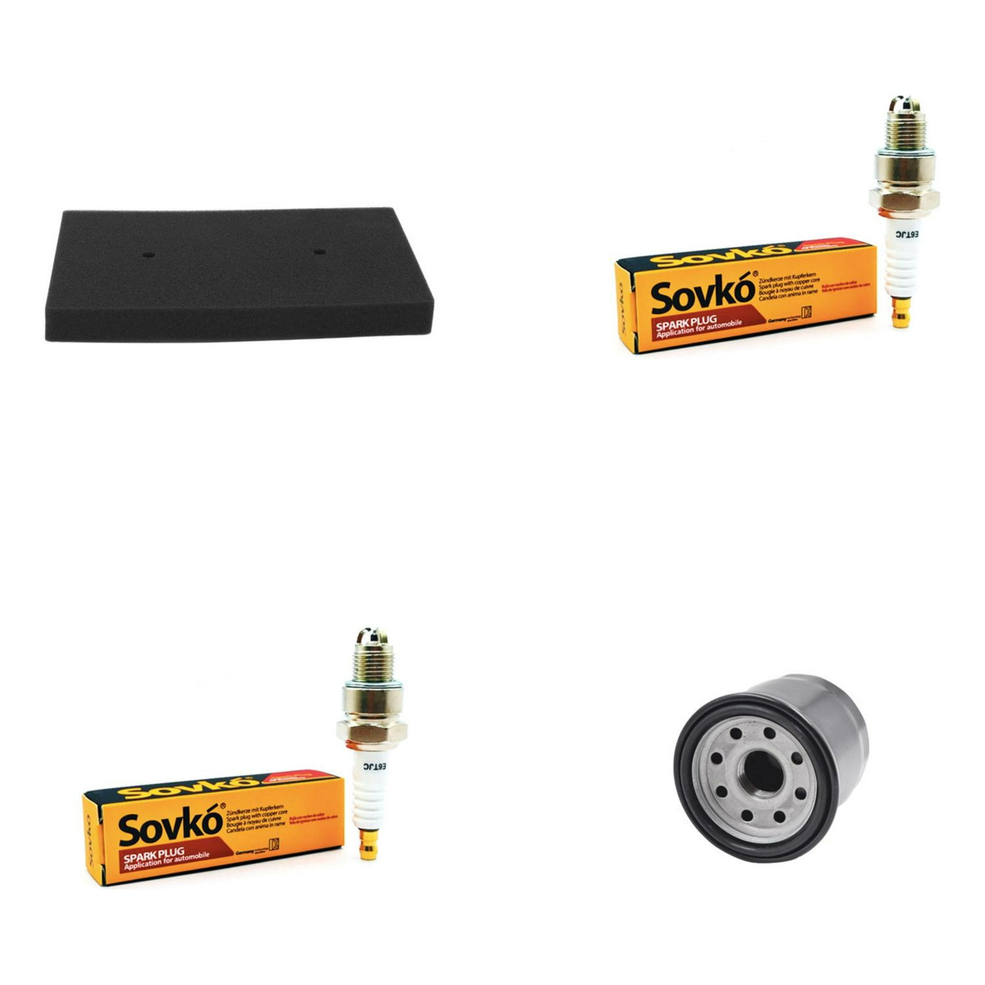 Genérico - Kit Filtros Kawasaki Ninja 250 300 Aire Aceite Bujias