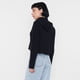 thumbnail image 2 of Sweater Mujer Hoodie Color Negro Corona, 2 of 5