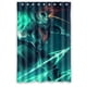 thumbnail image 1 of Cortina de ducha de Hulk verde de Anime, juego de cortina de baño con ganchos, tamaño 48 x 72 pulgadas, 1 of 3