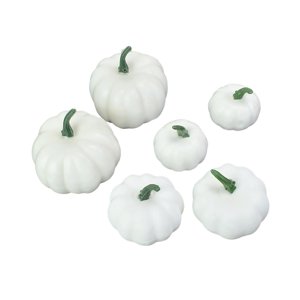 Bothyi - 6 Piezas Calabazas Falsas Modelo Calabazas De Espuma Falsas Para Chimenea De Halloween Estilo Otoño C