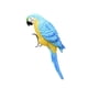 thumbnail image 4 of Estatua de loro artificial, esculturas de pájaros realistas, decoración de loros, arte de patio de pájaros, loros, estatua de pájaro guacamayo para el Azul, 4 of 5