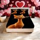 thumbnail image 1 of Orange Striped Cat Printed Fitted Sheet Set a Must-Have for Family Guest Rooms Deep Pockets for a Secure Fit Perfect Gift for Easter Mother'S Day Father'S Day, 1 of 1