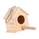 thumbnail image 4 of Caja Nido De Madera Para Pájaros Con Cabaña De Postes Para Finch Blue Bird Throstle 12,5 Cm X 12 Cm X 15,5 Cm, 4 of 5