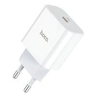 Hoco - Cargador Pd Para Iphone Tipo C 20W Carga Rápida