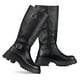 thumbnail image 5 of Botas Largas Mujer De Moda Tacon Grueso Vintage Weide CZY613, 5 of 8