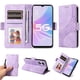 thumbnail image 1 of Carcasa FOXDOCK OPPO A78 5G de cuero PU, diseño acolchado clásico, protección contra caídas y rayones, 1 of 5