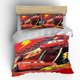 thumbnail image 1 of Home Room Bedroom, Car Story Lightning Cartoon Duvet Cover, Pillowcase Bedding Set, Boy Girl Gift Kids Queen Double Bed Bed Sheets, 1 of 5