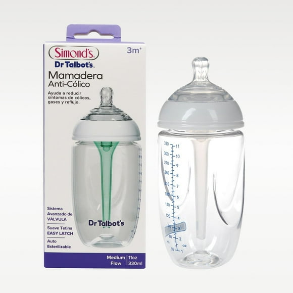 Mamadera Autoesterilizable y Anticolico 330ml