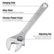 thumbnail image 3 of Llave ajustable Olympia Tools 10, acero forjado por goteo, de alta resistencia, 3 of 6