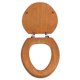 thumbnail image 3 of Asiento de Inodoro de Madera Alargado con Bisagras de Metal Cromado PUCOINA, 3 of 6