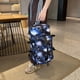 thumbnail image 4 of Bolsa de Gimnasio Tipo Duffle Convertible Azul Arcoíris para Mujer y Hombres con Compartimento para Zapatos y Bolsillo Húmedo, Mochila Multipropósito de Fin de Semana y Noche, Bolsas Deportivas, 4 of 5