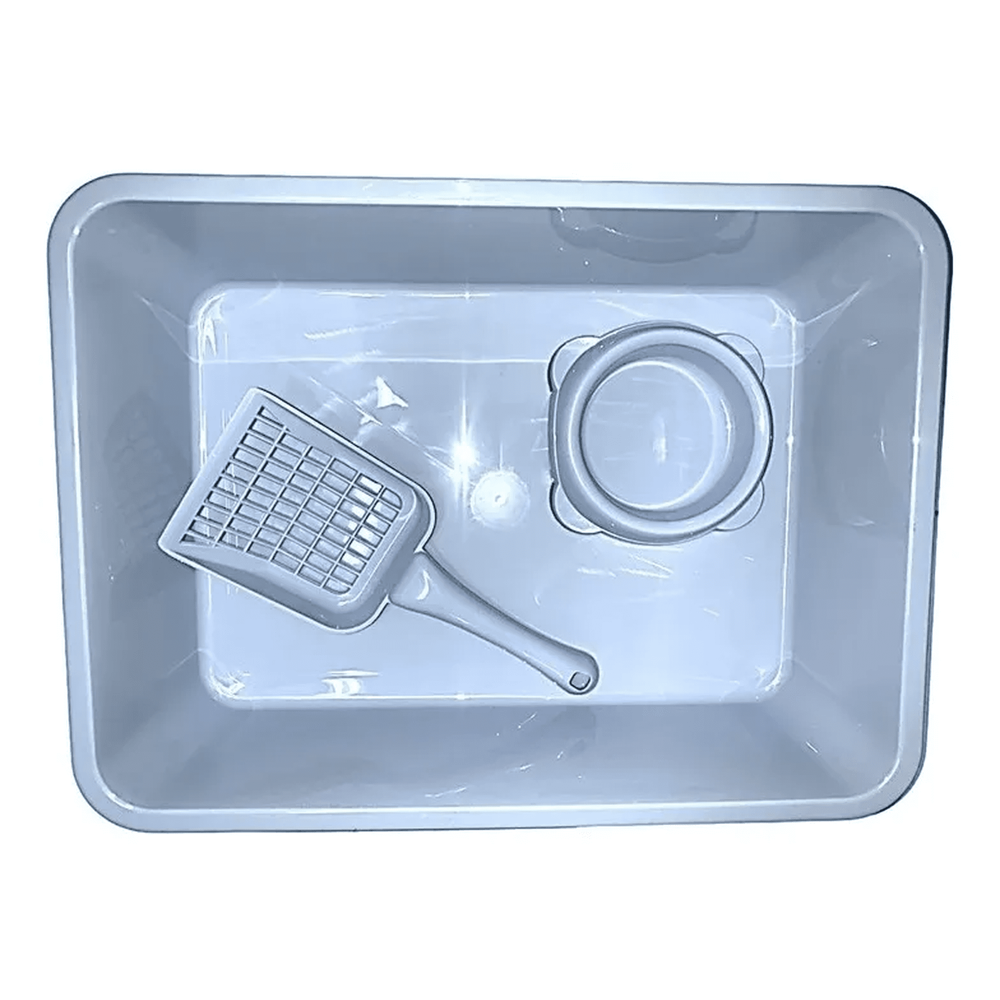 Genérico - Arenero Ó Bandeja Sanitaria Con Plato Y Pala