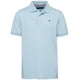 thumbnail image 1 of Polo Tommy Hilfiger de manga corta para niños, color azul hiedra 7, 1 of 2