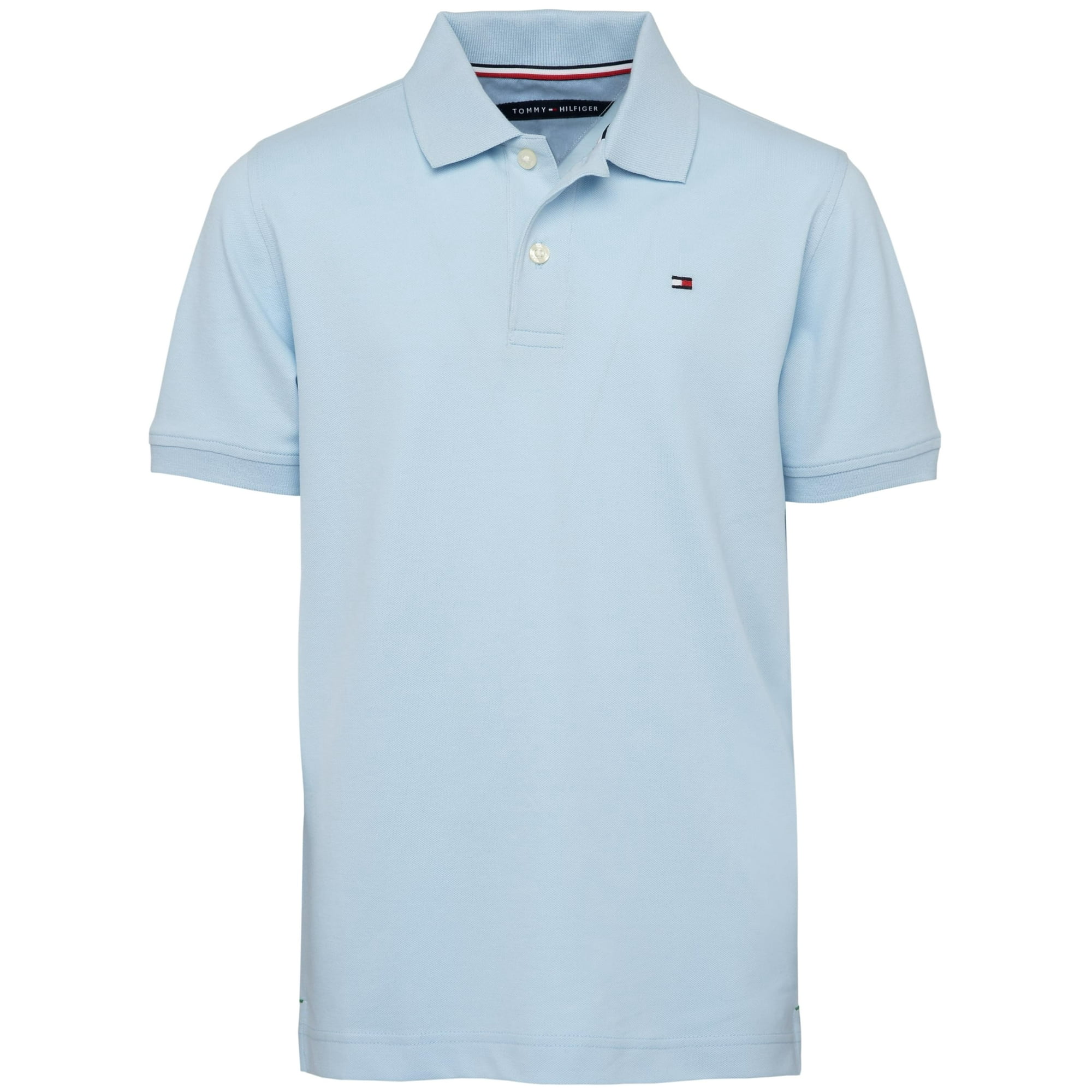 Polo Tommy Hilfiger Para Niños, Manga Corta, Azul Hiedra, 5 Años